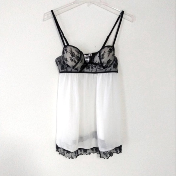 Linea Donatella Babydoll Chemise top only, Size M - Picture 8 of 11